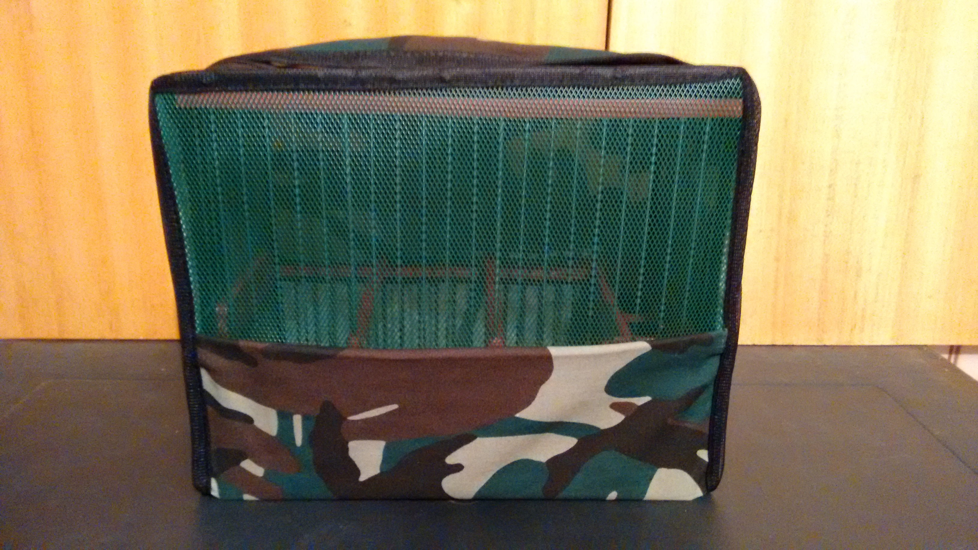 Funda con media rejilla sin tapa