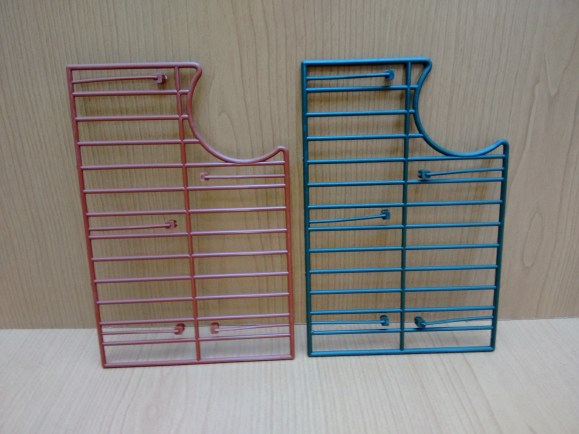 rejilla marron y verde para jaula