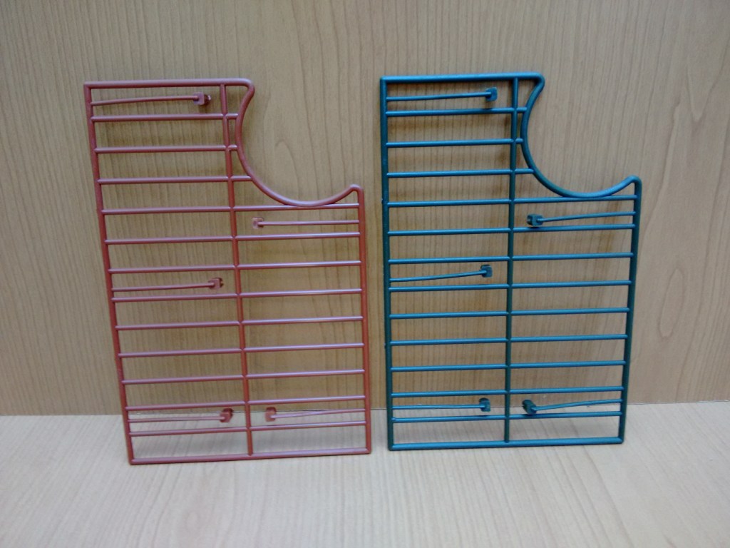 rejilla marron y verde para jaula